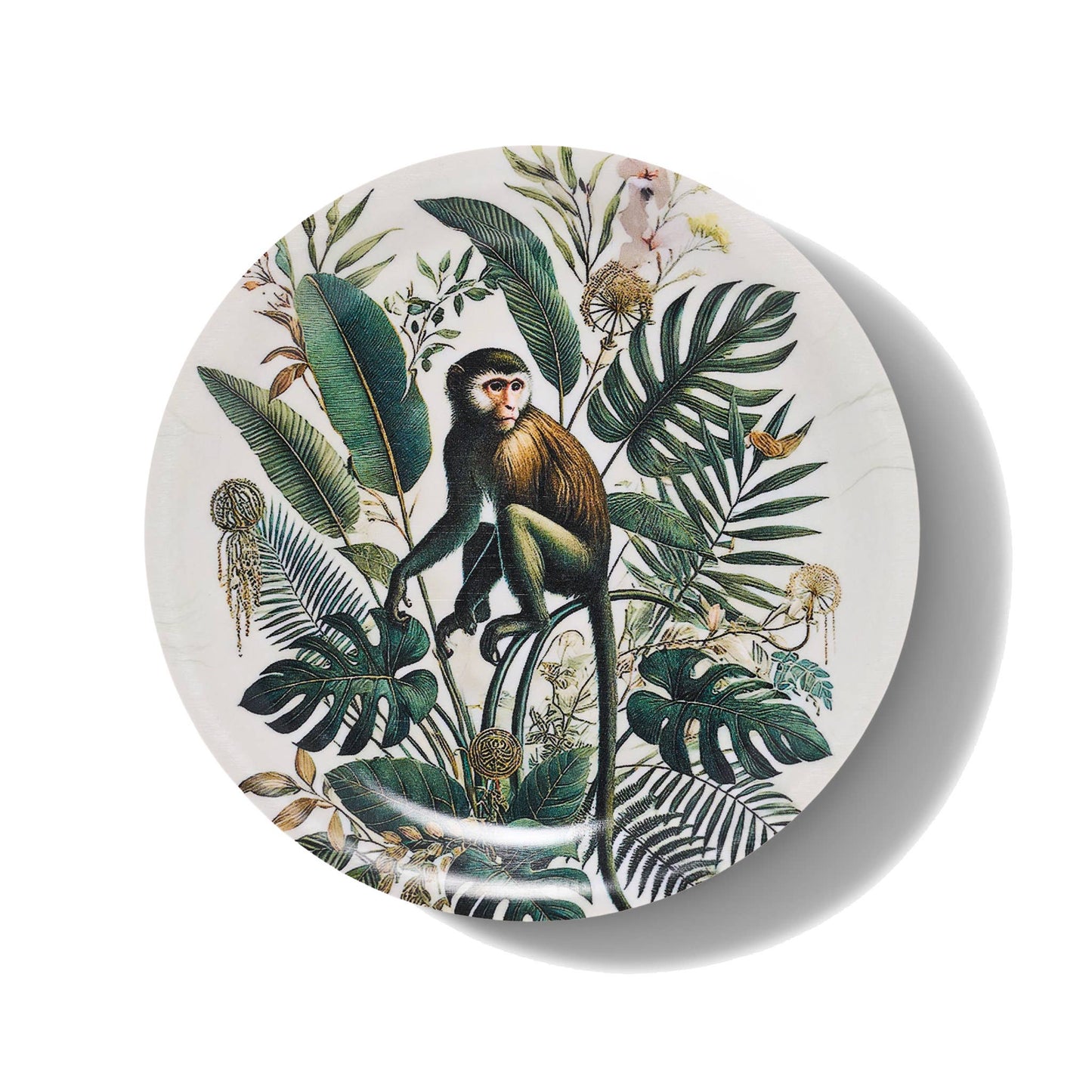 Monkey Mini Birchwood Tray | Wooden Serving Tray | 4x4