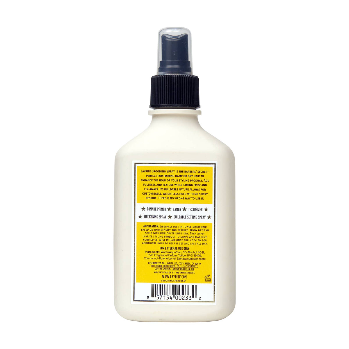 Layrite Grooming Spray: 6.7oz.