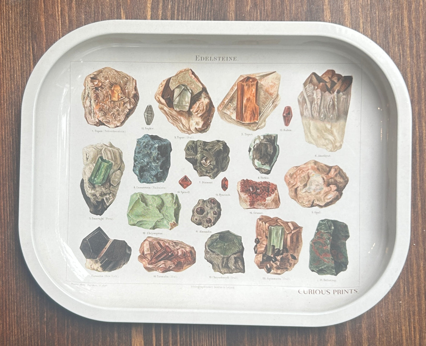Curious Prints Metal Tray