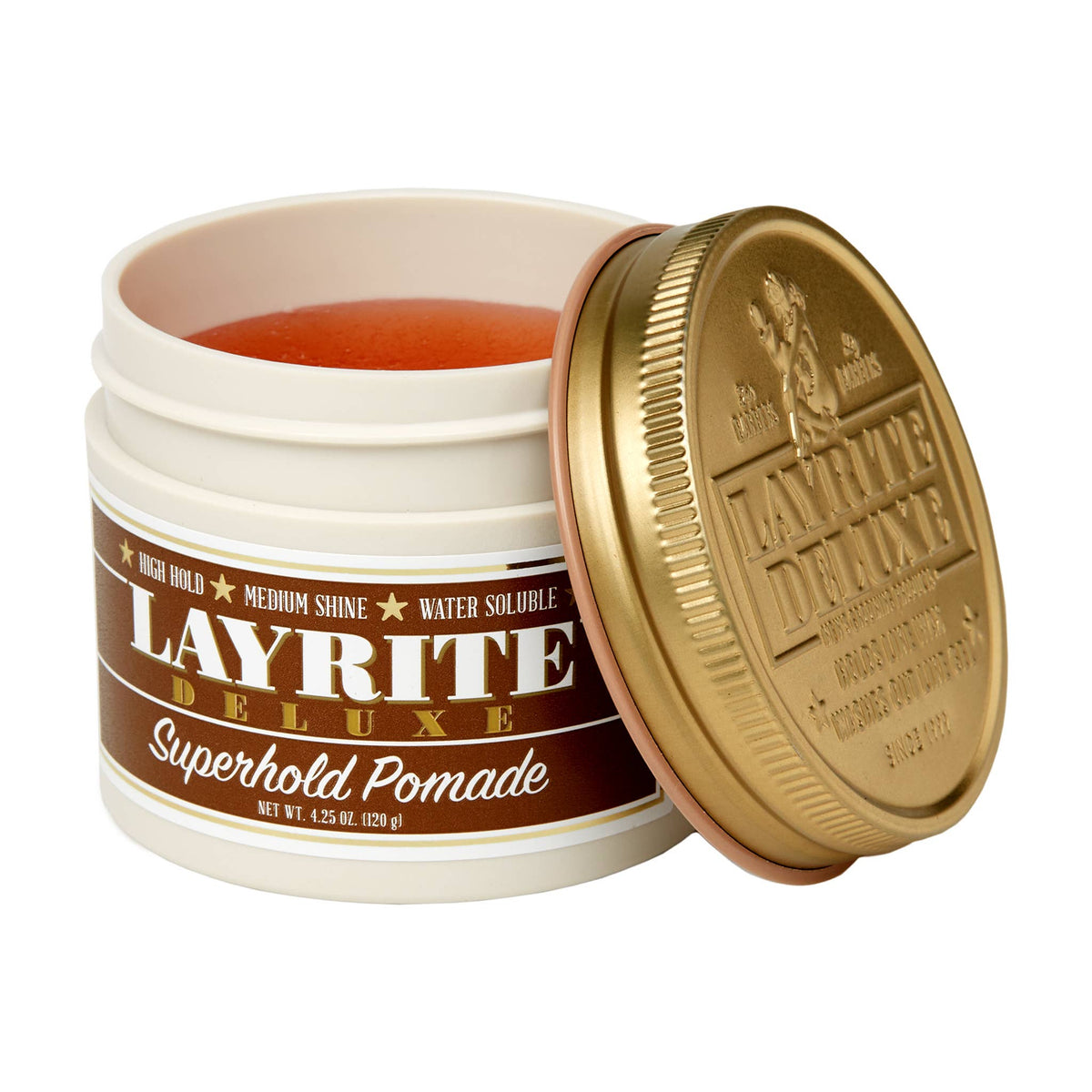 Layrite Superhold Pomade: 4.25oz.