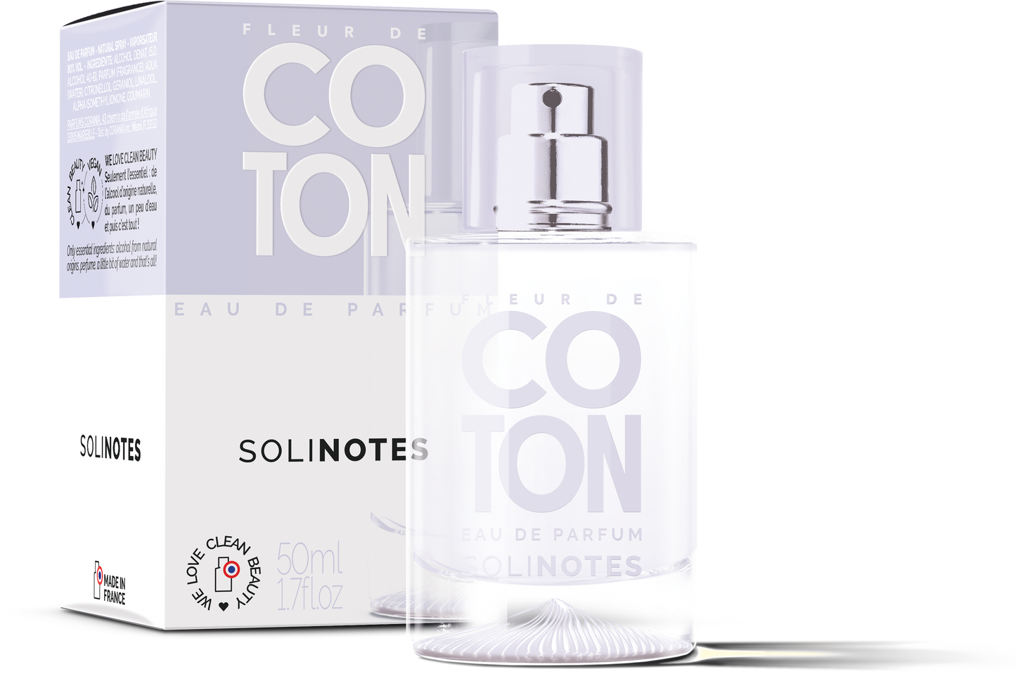 Cotton Eau de Parfum 1.7 oz - CLEAN BEAUTY