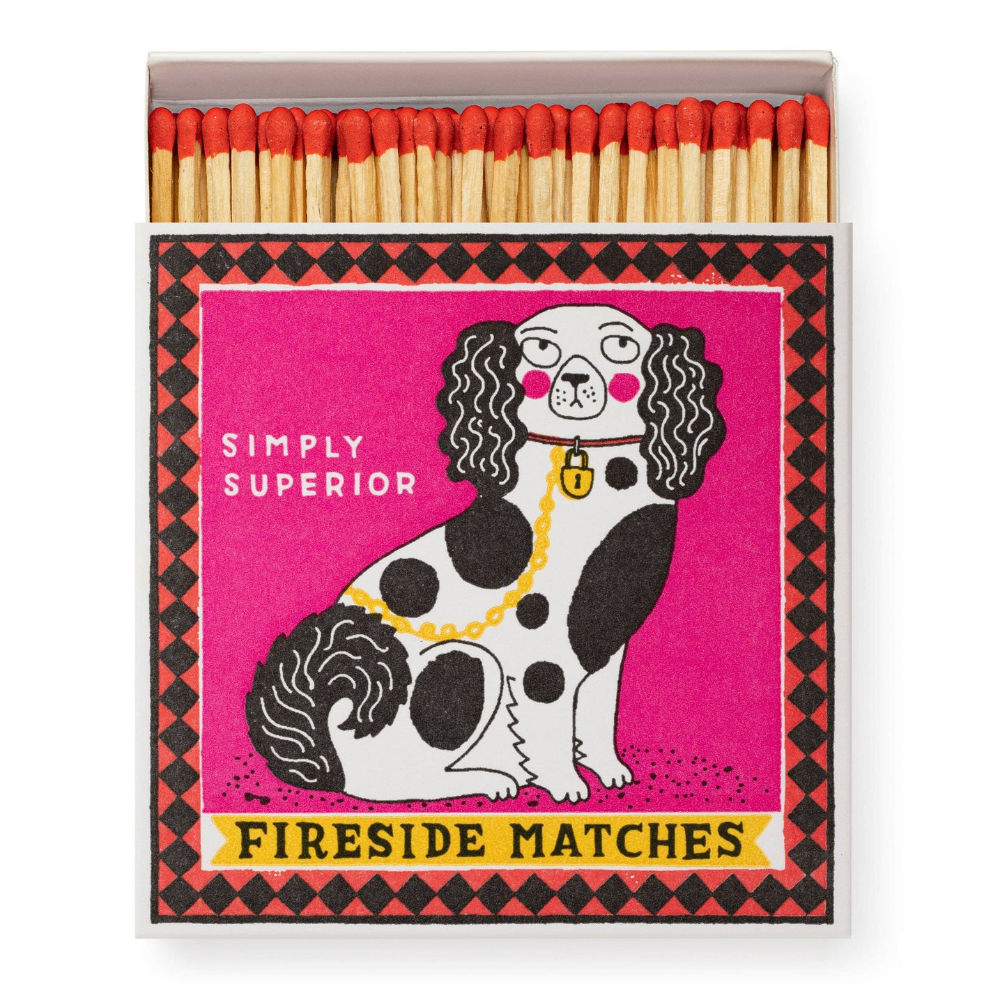 Staffordshire Figure | Square - Safety Matches