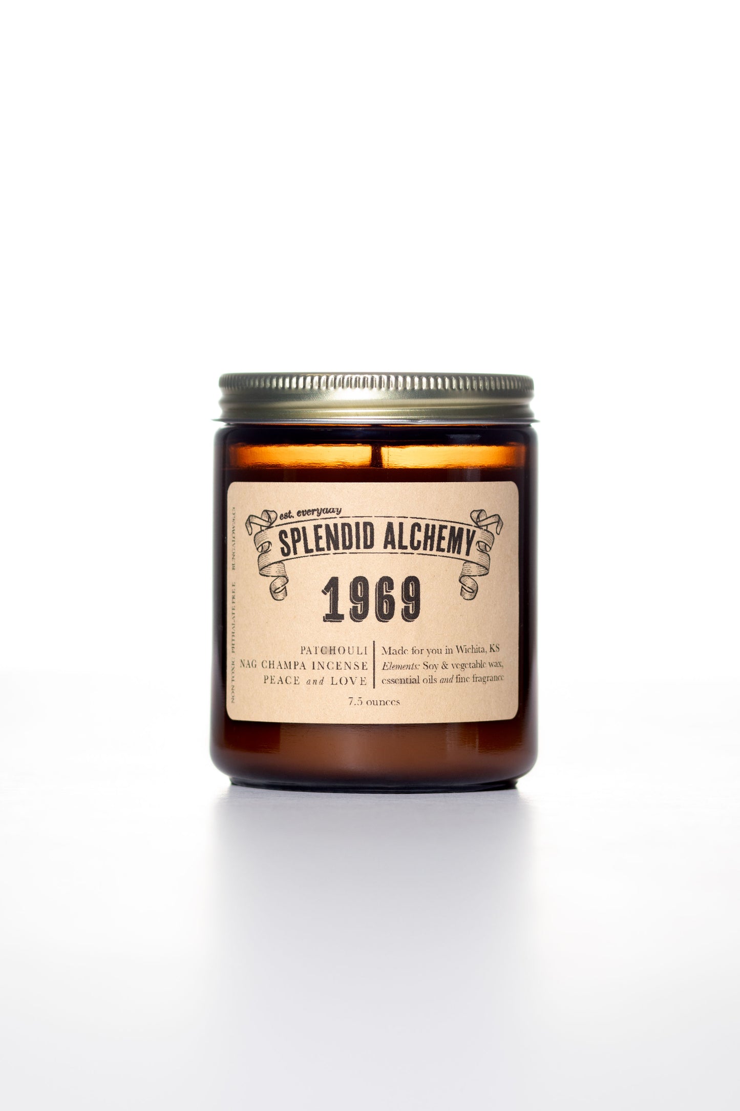 Splendid Alchemy 7.5 oz. Amber Jar Candle