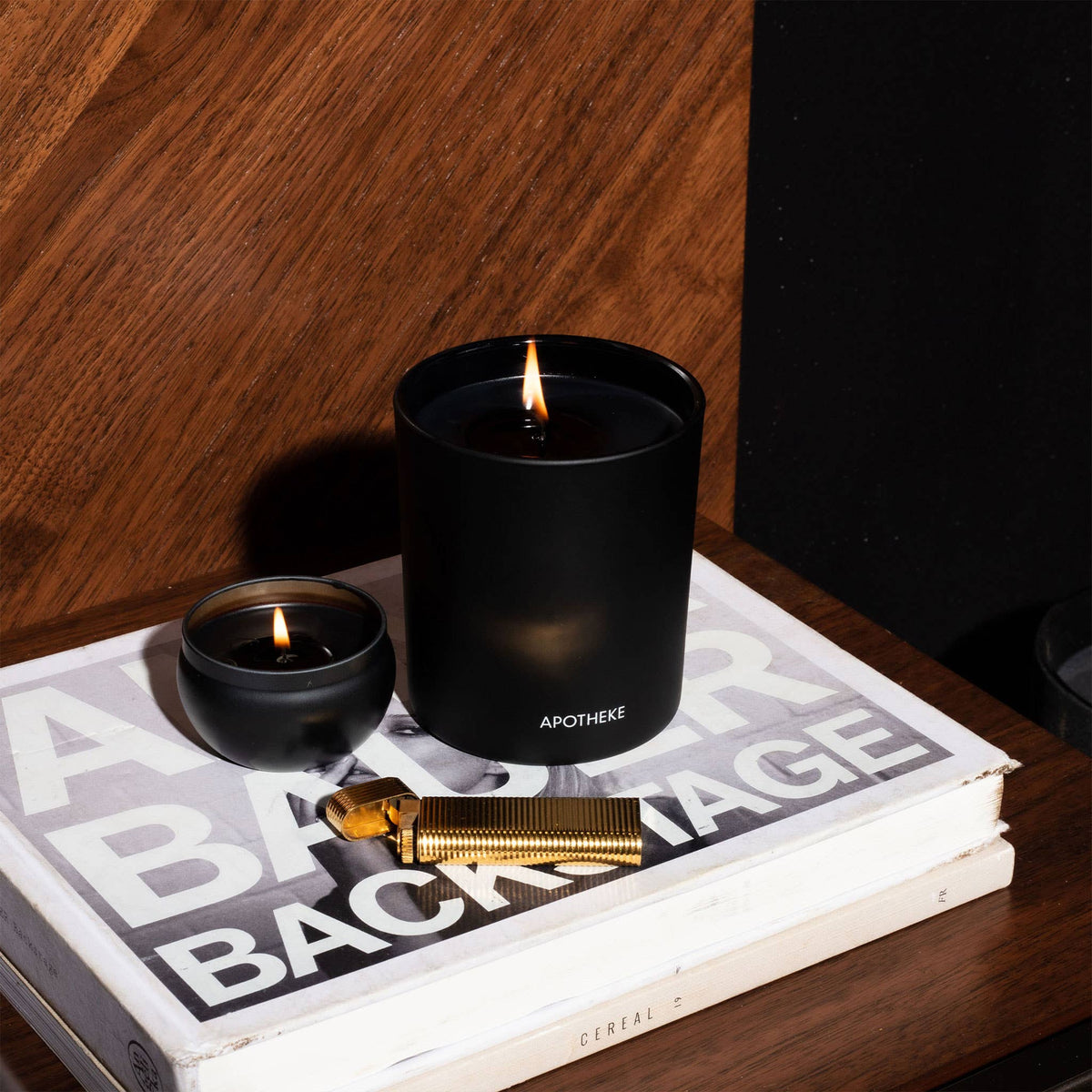 Charcoal Mini Tin Candle