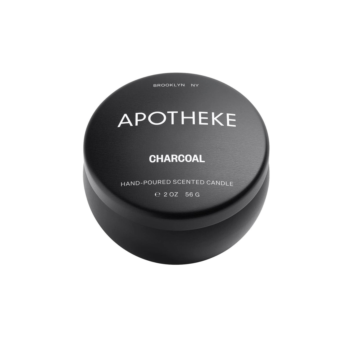 Charcoal Mini Tin Candle