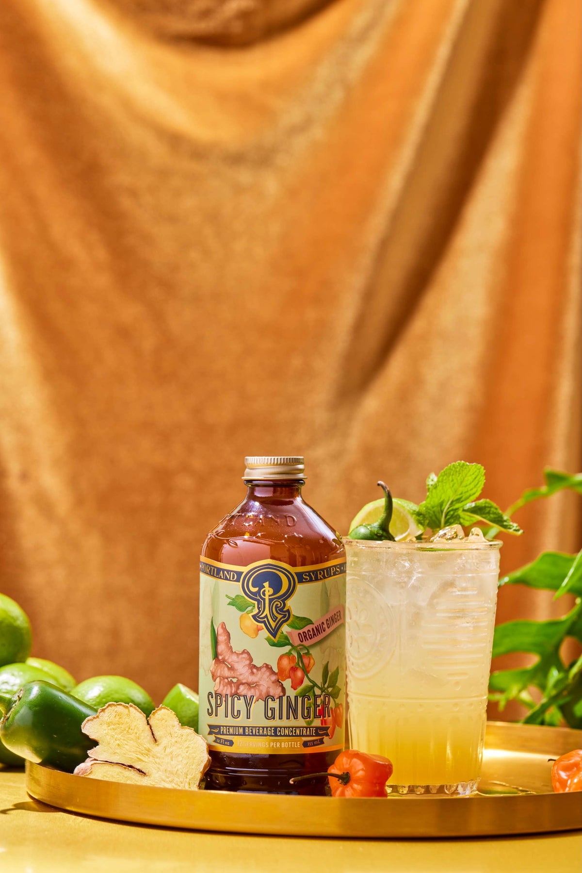 Spicy Ginger Syrup 12oz
