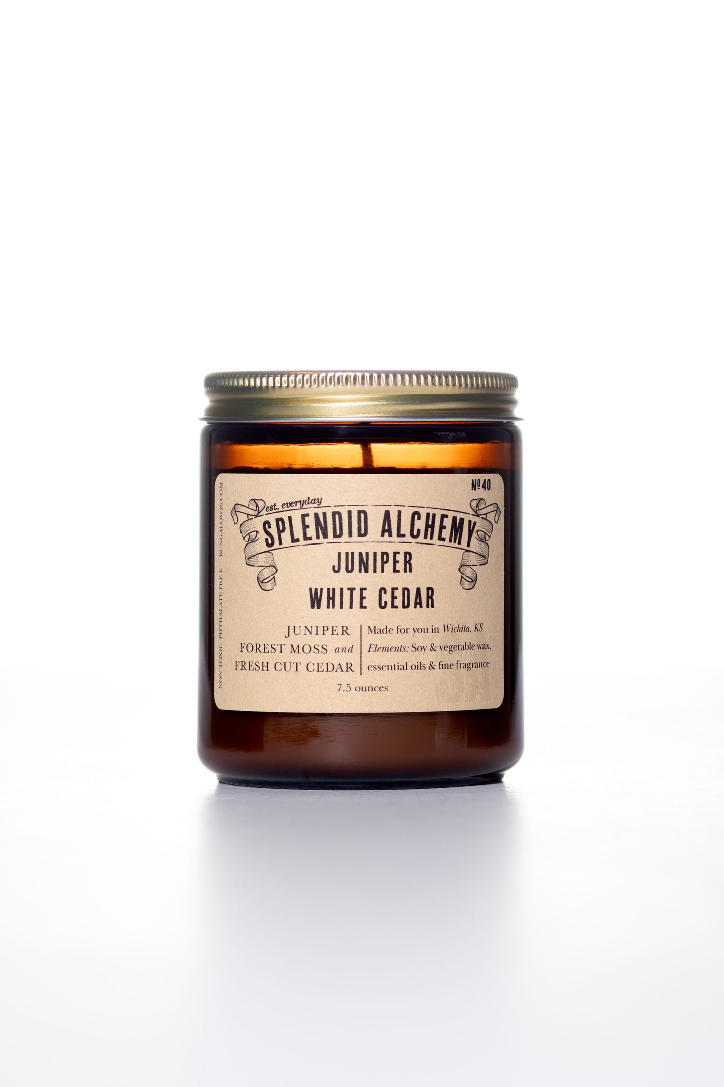Splendid Alchemy 7.5 oz. Amber Jar Candle