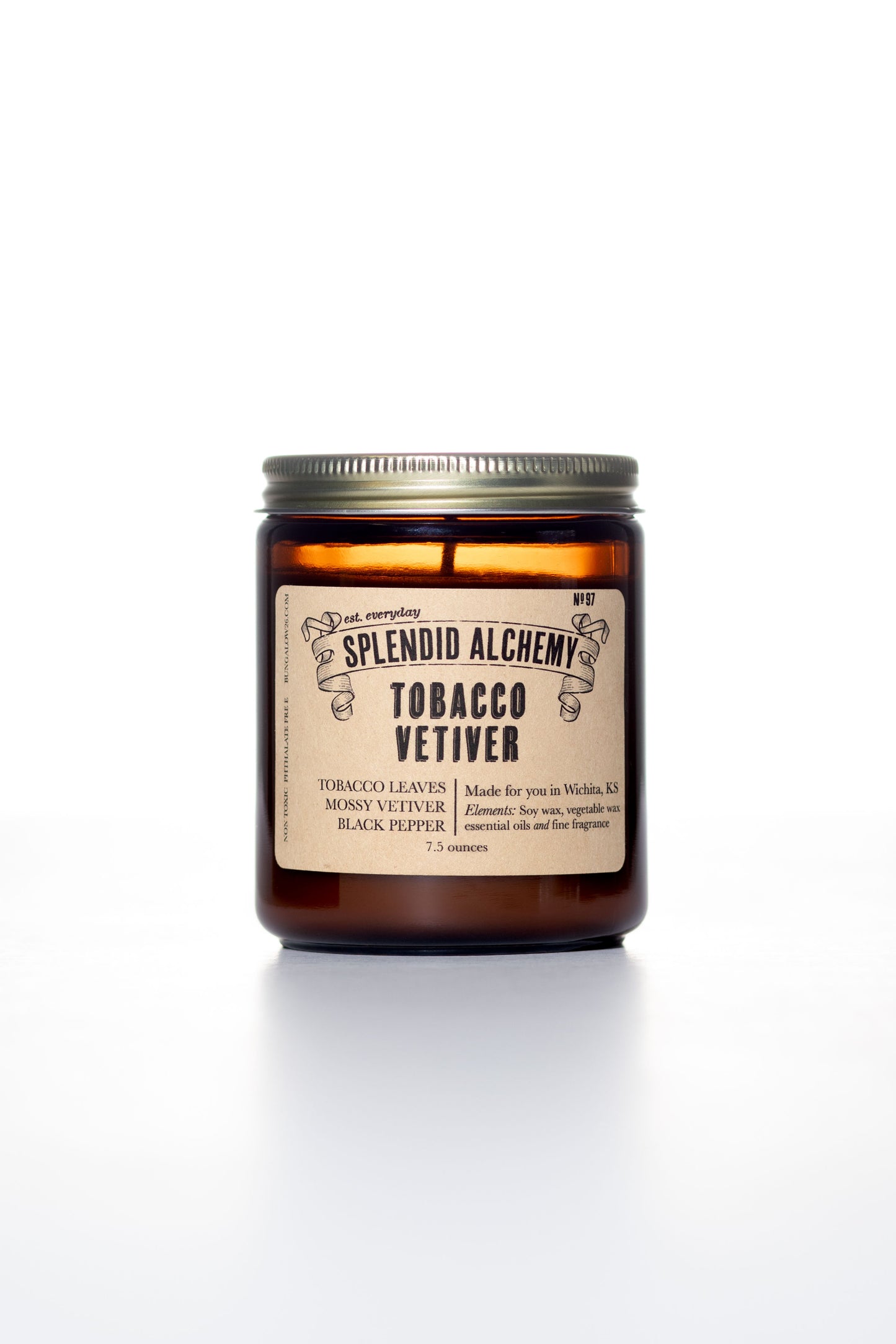 Splendid Alchemy 7.5 oz. Amber Jar Candle