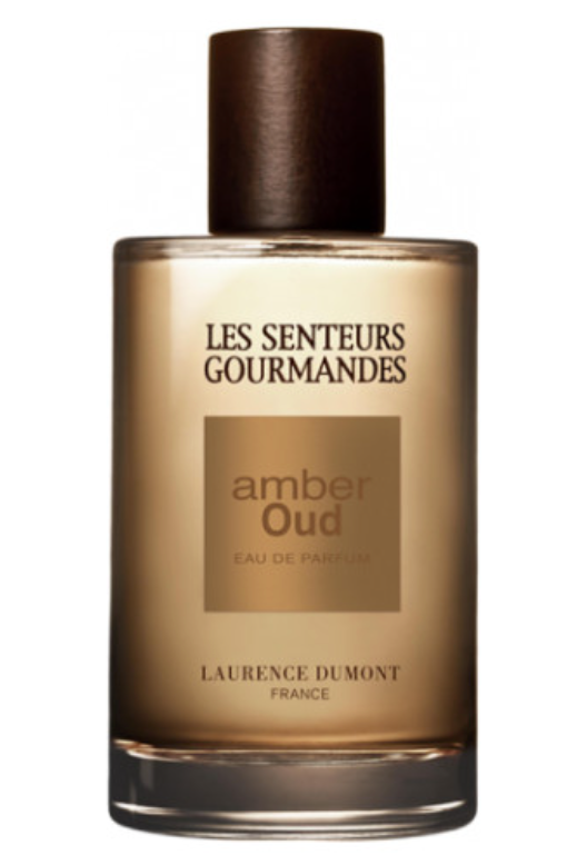 ottle of Les Senteurs fragrance amber oud