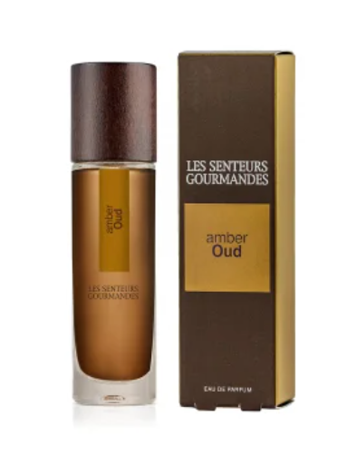 Bottle of Les Senteurs fragrance  amber