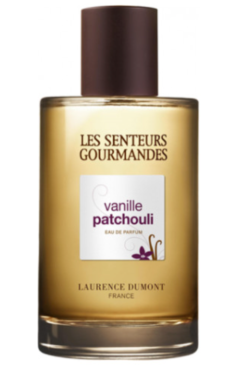 Bottle of Les Senteurs fragrance vanille patchouli