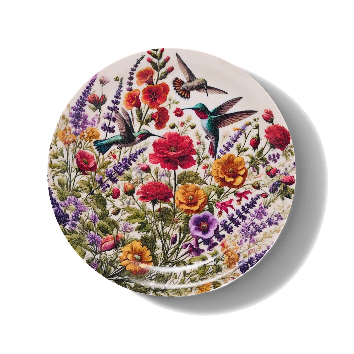 Hummingbirds Mini Birchwood Tray | Wooden Serving Tray | 4x4