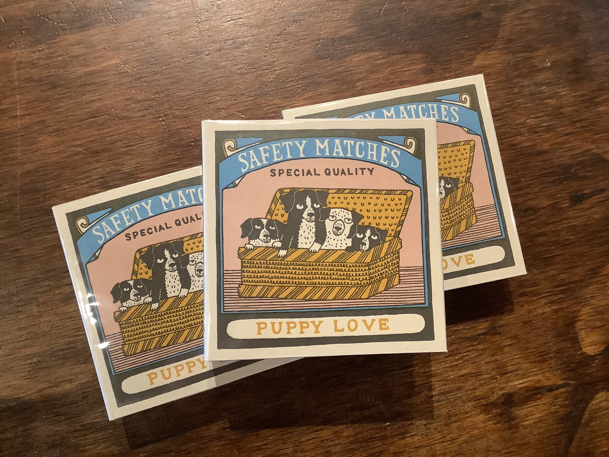 Luxury Matches (Square Matchboxes) - Archivist Gallery – BfD Bee