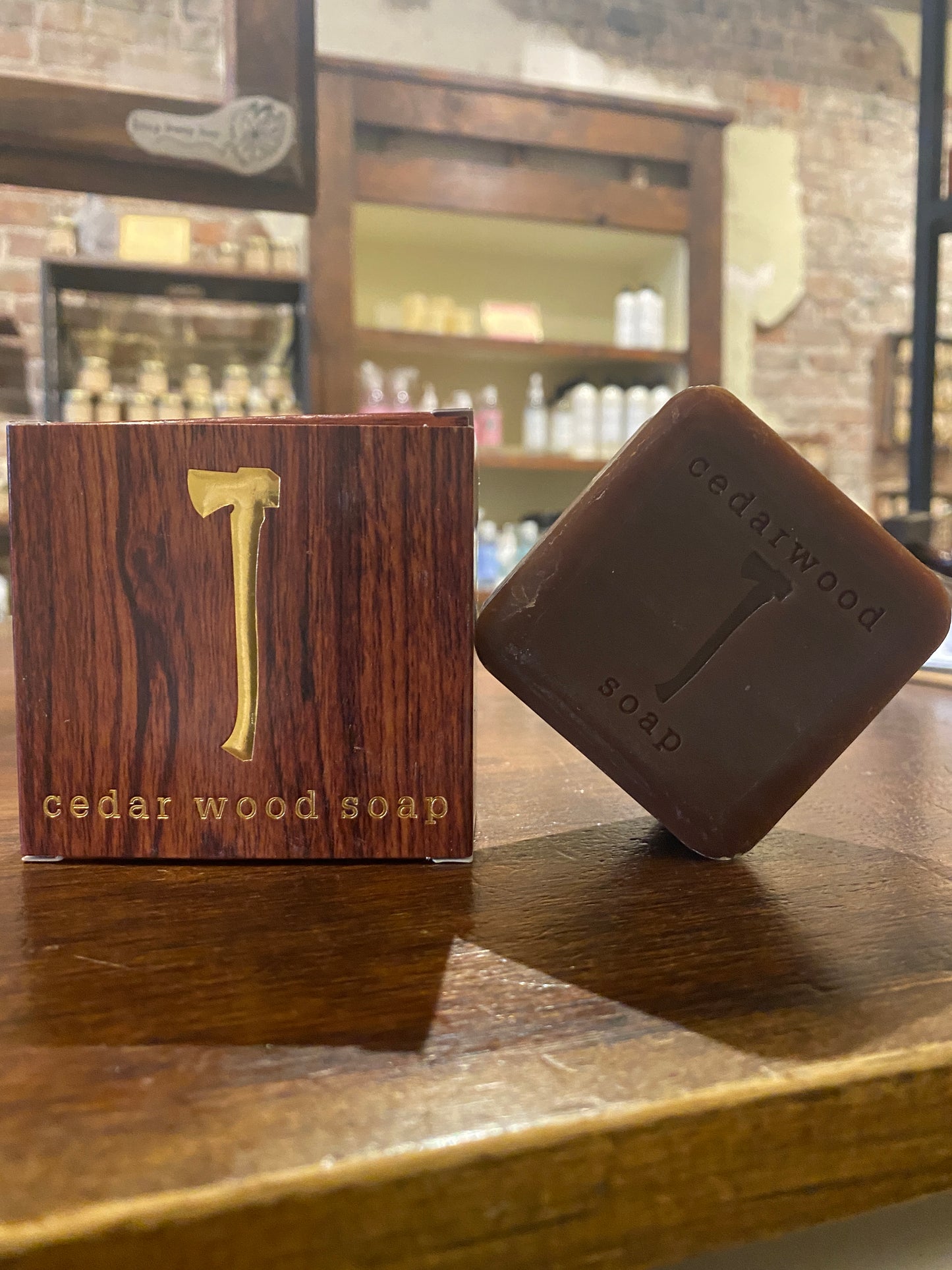 cedar wood soap