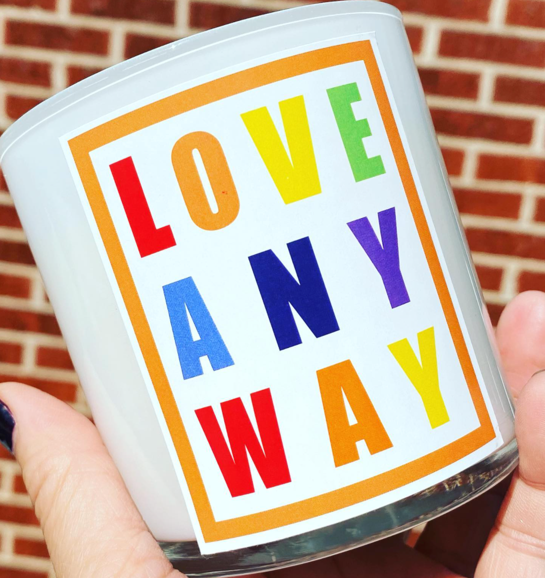 love any way candle